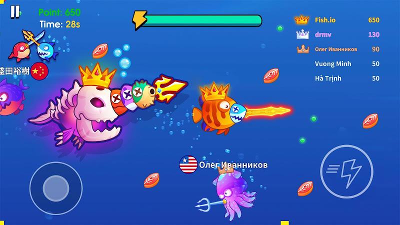 Sword Shark.io - Hungry Shark ဖန်သားပြင်ဓာတ်ပုံ 1