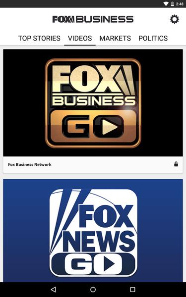 Fox Business Tangkapan skrin 0