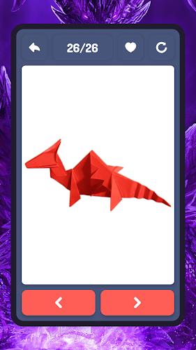 Origami dragons Captura de tela 2