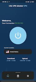 USA VPN Proxy -Fast VPN Master Captura de tela 0