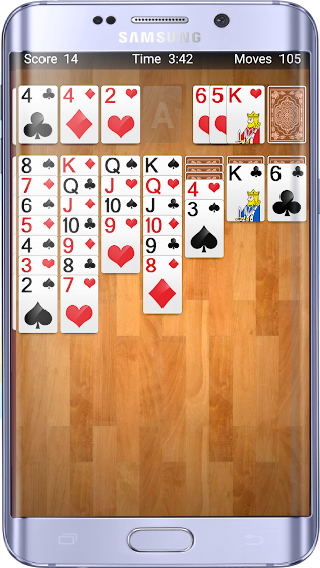 Free solitaire games Tangkapan skrin 1