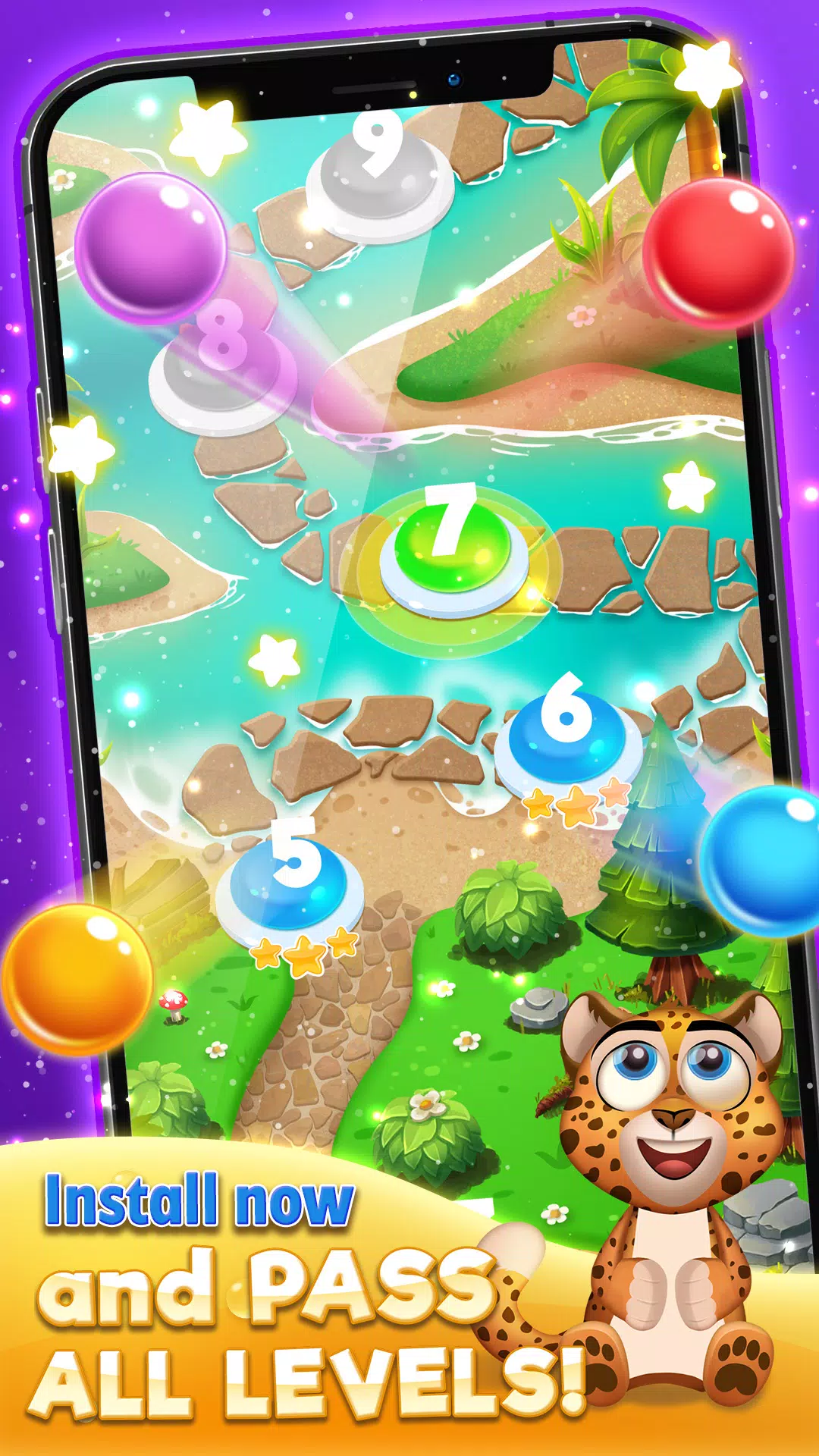 Bubble Pop: Wild Rescue ภาพหน้าจอ 3