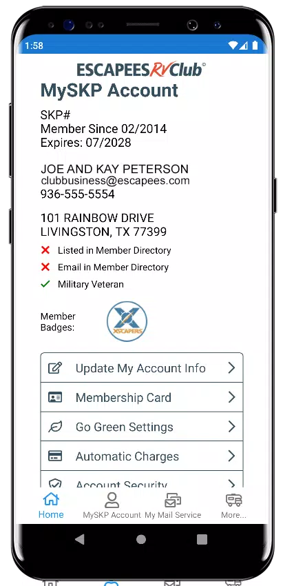 Escapees RV Club Mobile App ဖန်သားပြင်ဓာတ်ပုံ 2