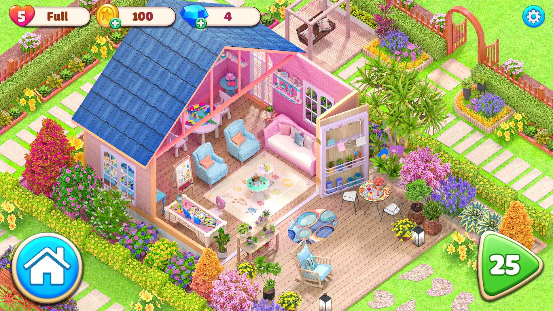 Dream Garden: Makeover Design Скриншот 2