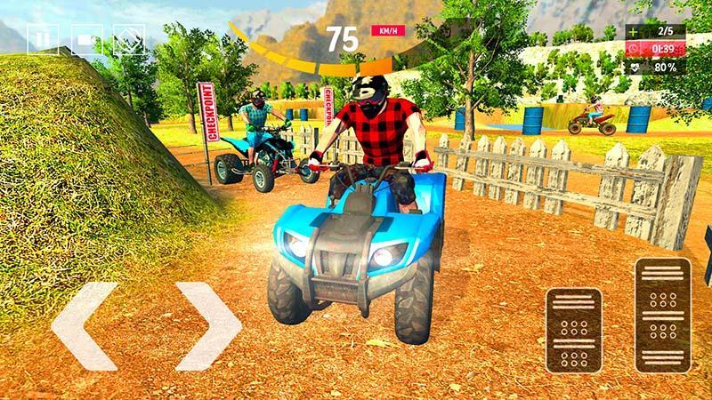 Atv Bike Game - Quad Bike Game ဖန်သားပြင်ဓာတ်ပုံ 0