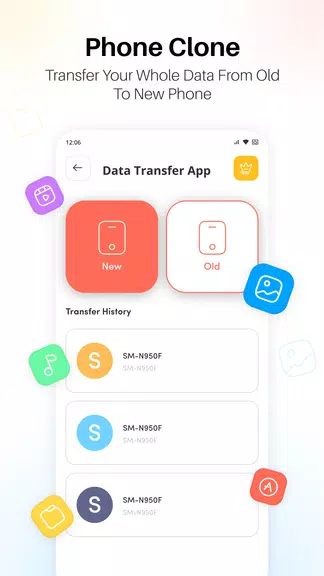 Smart Phone Transfer:Copy Data স্ক্রিনশট 2