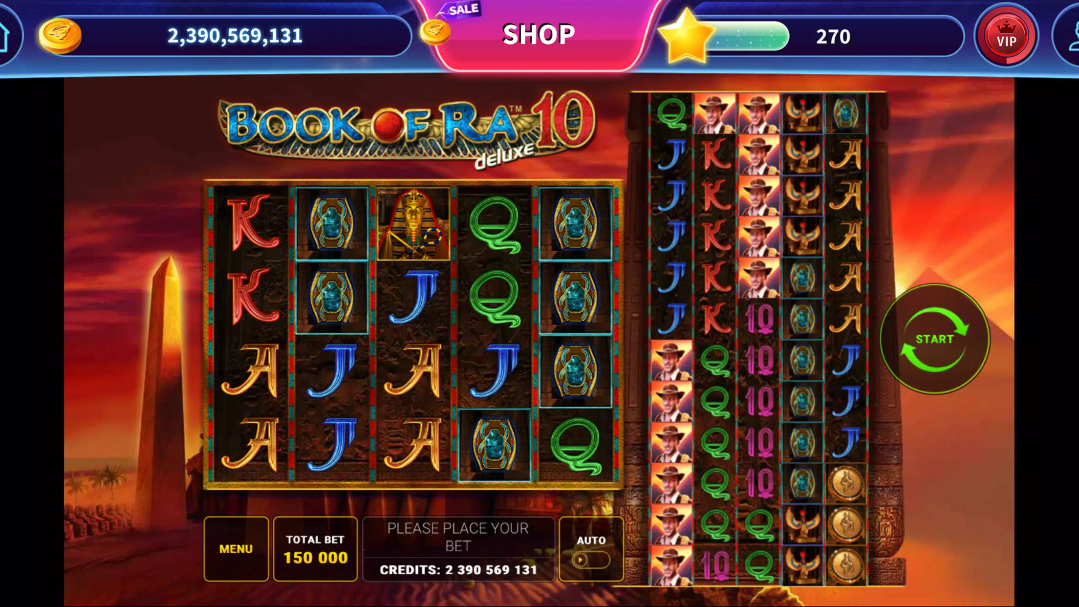 Book of Ra™ Deluxe Slot ภาพหน้าจอ 3