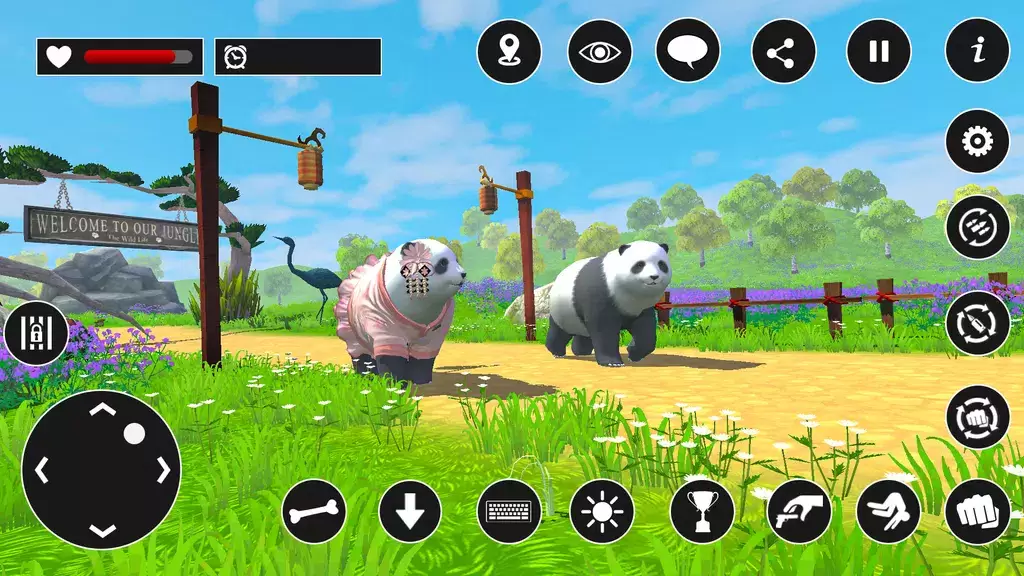 Panda Game: Animal Games Captura de tela 0