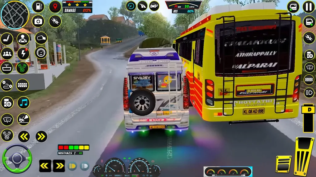 US Public Bus Driving Games 3d Ekran Görüntüsü 2