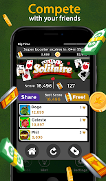 Solitaire - Make Money ภาพหน้าจอ 0