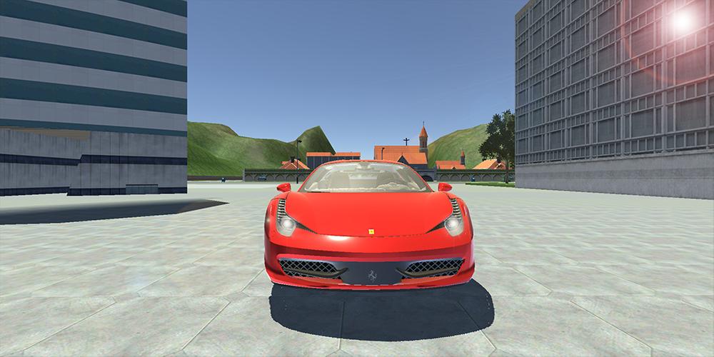 458 Italia Drift Simulator:Car Capture d'écran 1