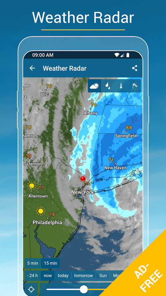 Weather & Radar Pro应用截图第1张