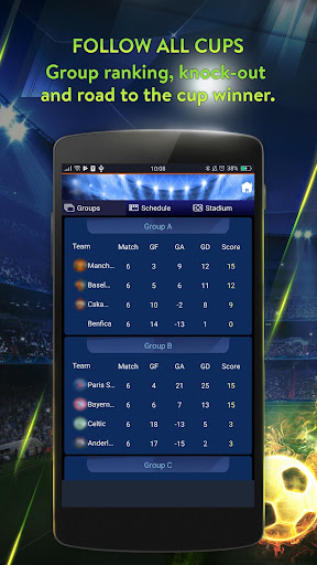 Football 365 Live score Ảnh chụp màn hình 2