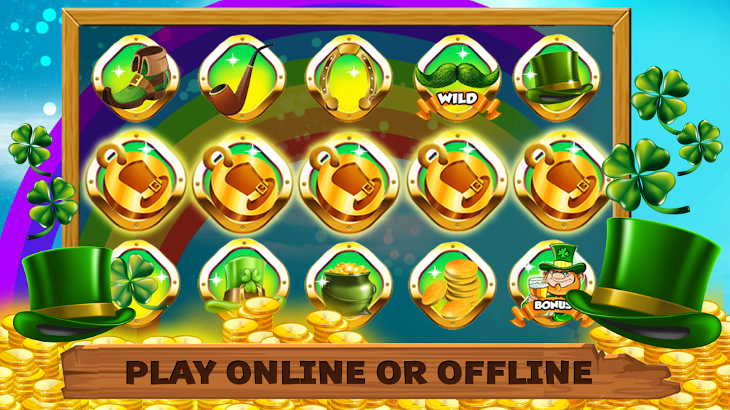 Lucky Irish Win Slots Machines Captura de tela 1