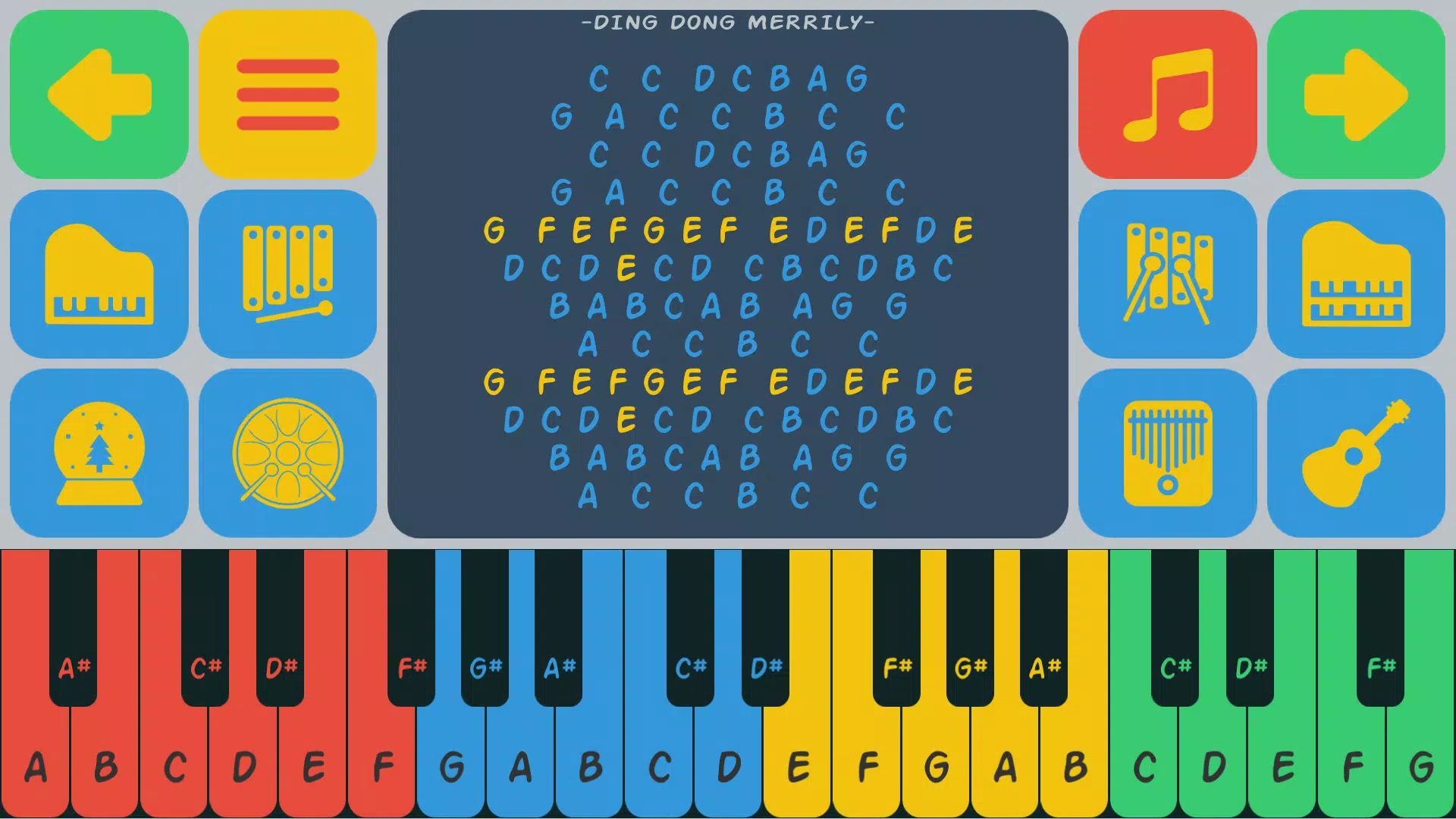 Schermata Easy Piano 2