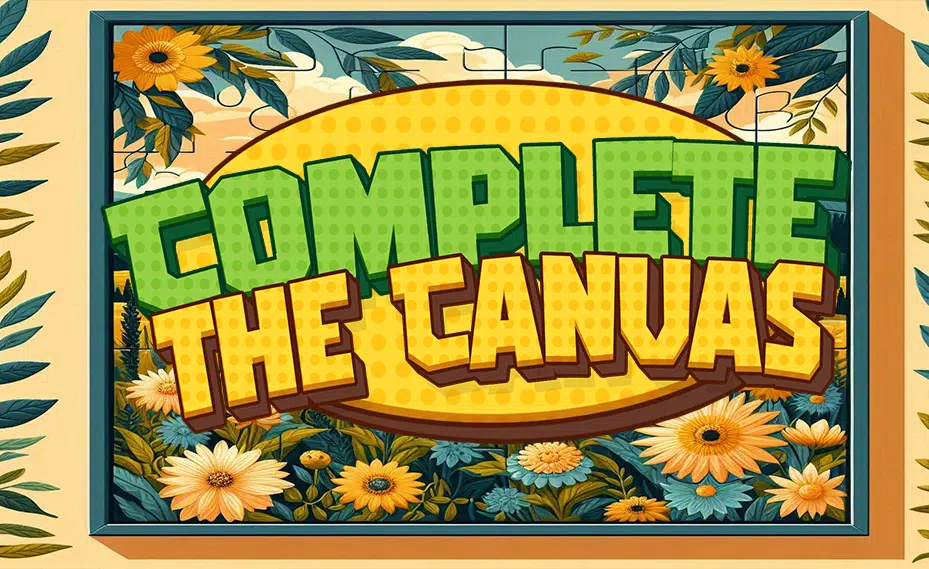 Complete the Canvas Puzzle Ảnh chụp màn hình 0