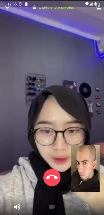 Schermata Fake Video Call Ukhti Cantik 3