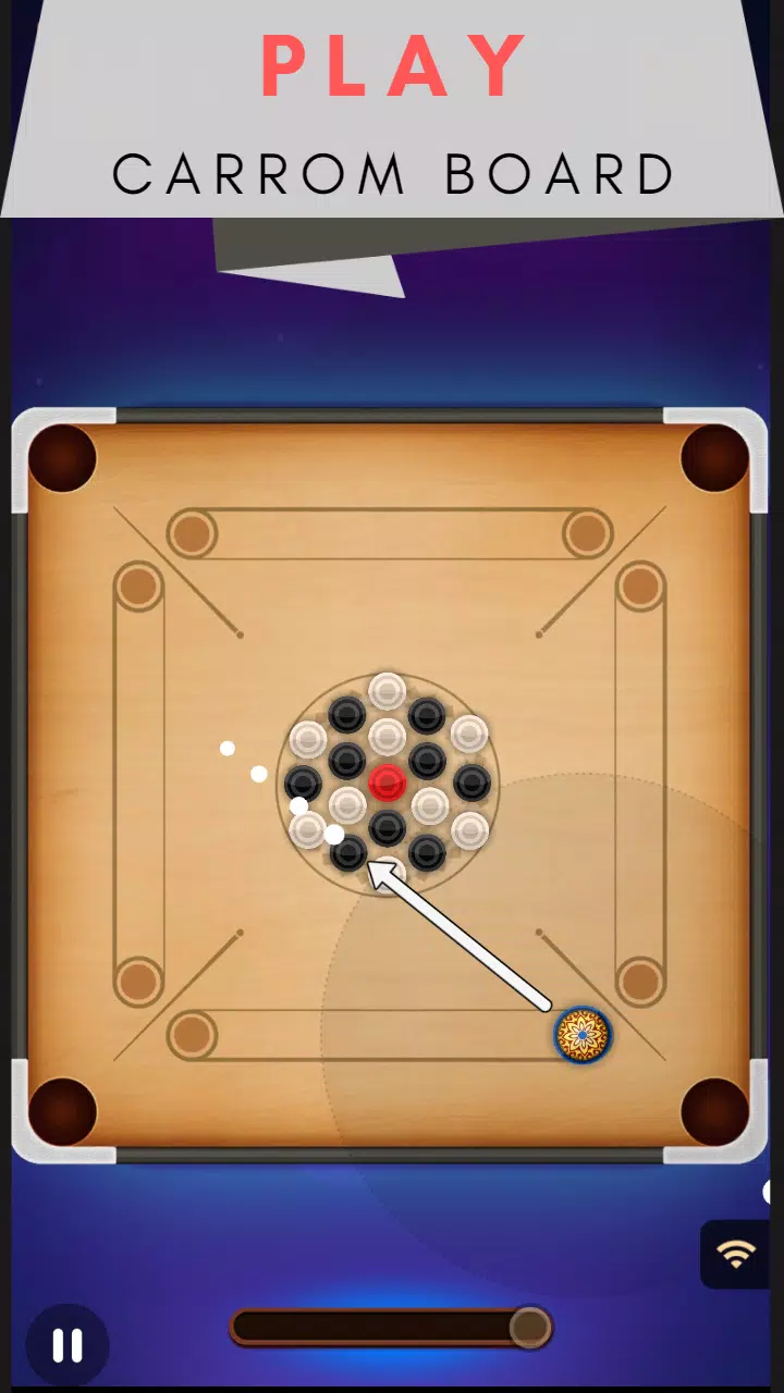 Carrom Board Offline Screenshot 0