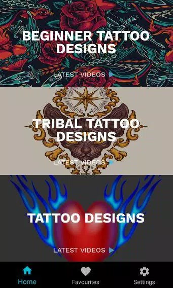 Learn to Draw Tattoo স্ক্রিনশট 1