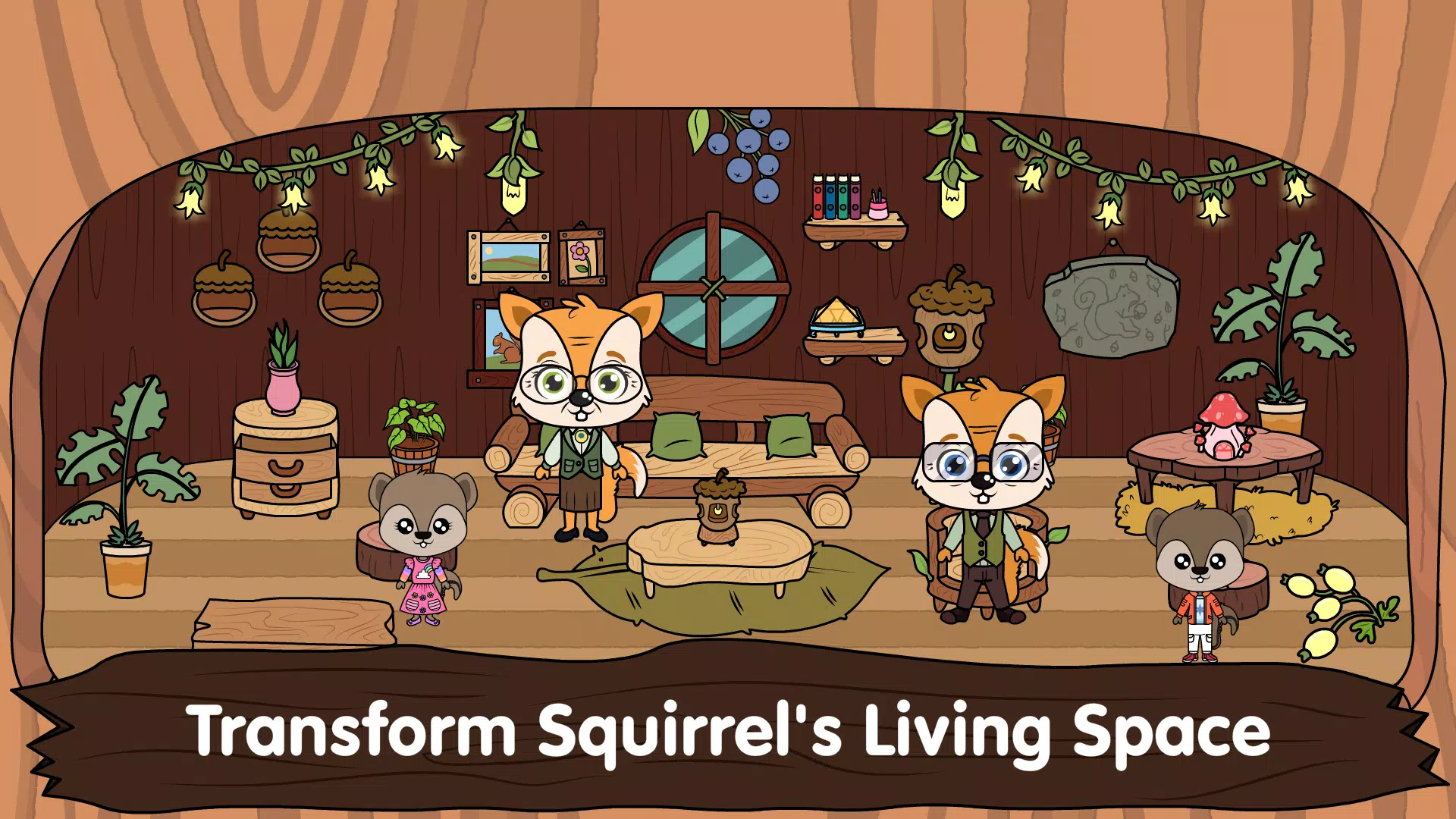 Animal Town - My Squirrel Home Schermafbeelding 0