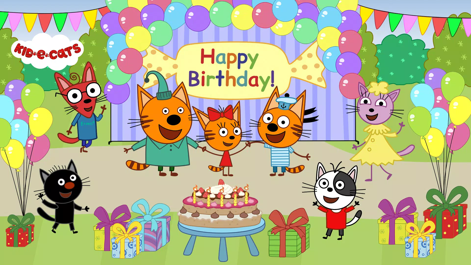 Kid-E-Cats: Kids birthday Capture d'écran 0