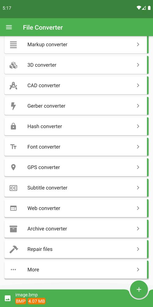 File Converter Capture d'écran 1