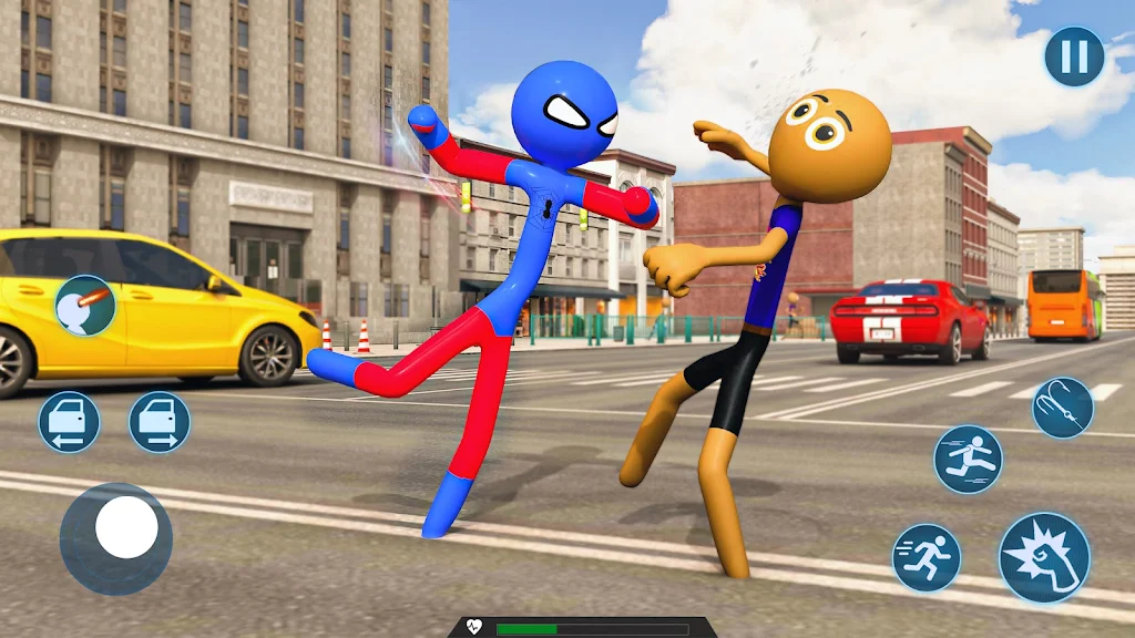 Spider Hero Stickman Rope Hero ภาพหน้าจอ 0