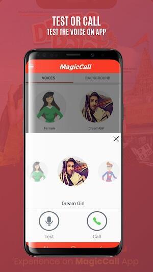 MagicCall App Screenshot 1