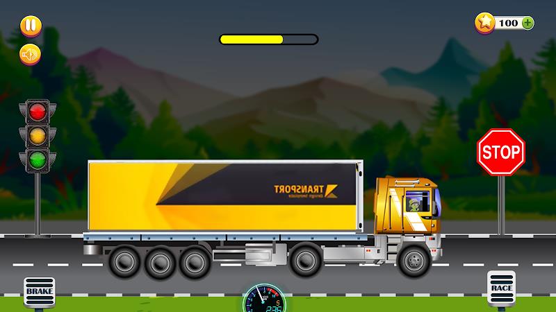 Cargo Truck Driving-Truck Game ภาพหน้าจอ 0