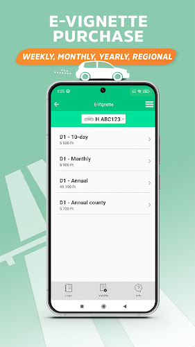 Voxpay - parking & e-vignette স্ক্রিনশট 2