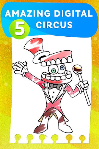 Amazing Digital Circus colorin Captura de tela 1