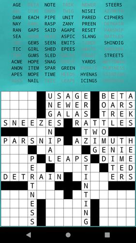 Schermata Drag-n-Drop Crossword Fill-Ins 3