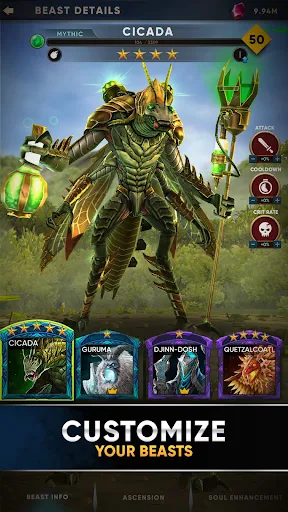 Clash of Beasts 스크린샷 2