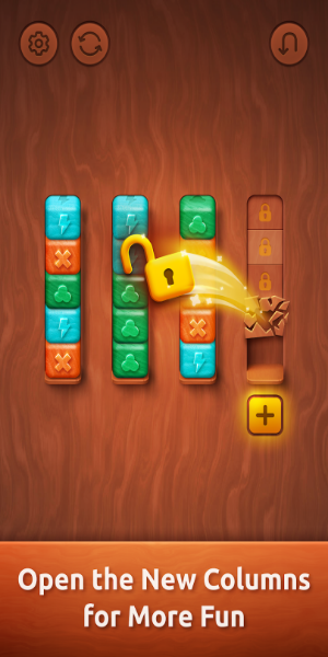 Colorwood Sort Puzzle Game Mod Скриншот 2