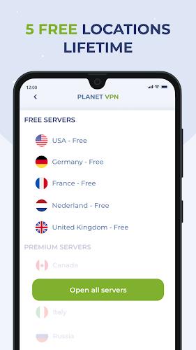 Free VPN Proxy by Planet VPN應用截圖第0張