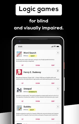 Games for visually impaired应用截图第0张