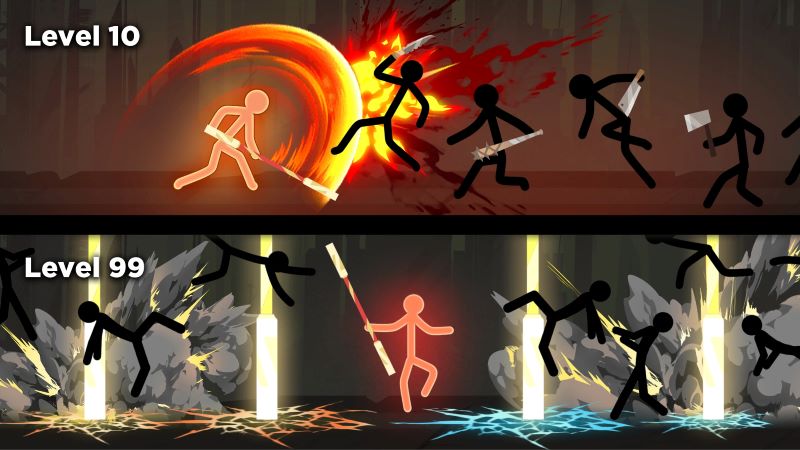 Epic Stickman ဖန်သားပြင်ဓာတ်ပုံ 3