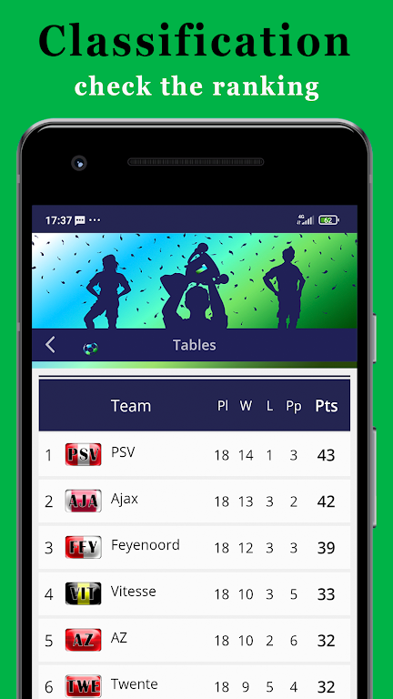Info Eredivisie 스크린샷 1