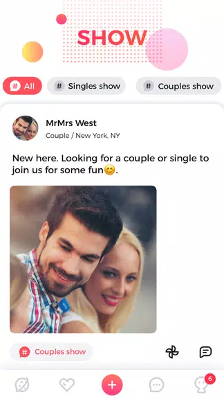 3way: Threesome Hookup Dating Ảnh chụp màn hình 3