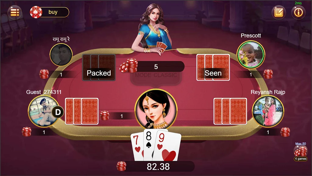 Teen Patti Moment應用截圖第2張