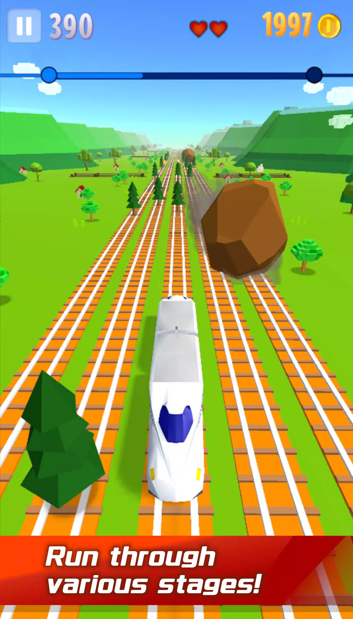 Super Train Run -Shinkansen- Screenshot 2