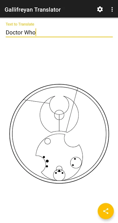 Gallifreyan Translator Ekran Görüntüsü 0