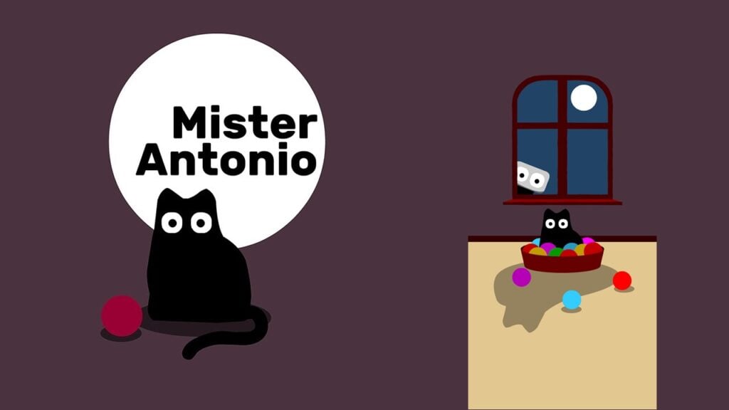 새로운 퍼즐 게임 Mister Antonio 출시: Fetch For Felines!